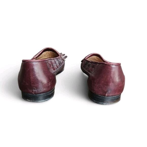 Bruno Magli Men's Genuine Crocodile Leather Loafer Brown Size 8W Made in Italy - Picture 4 of 12